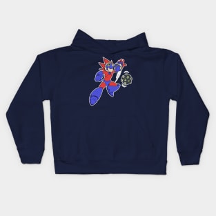 MEGAMAN CHAIN BLAST Kids Hoodie